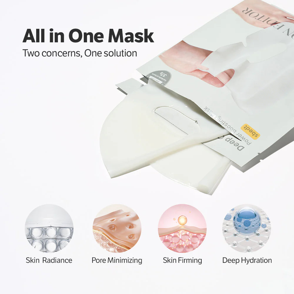 ALORÊ DEEP COLLAGEN SHEET MASK — INSTANT FIRMNESS, GENTLE HYDRATION